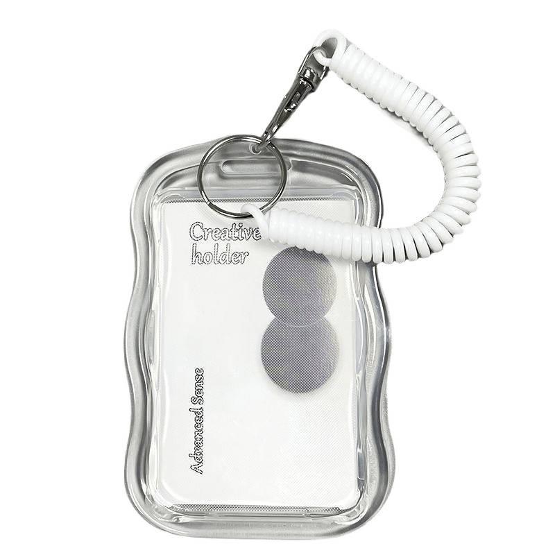 Transparent Bus Pass & Campus ID Card Holder