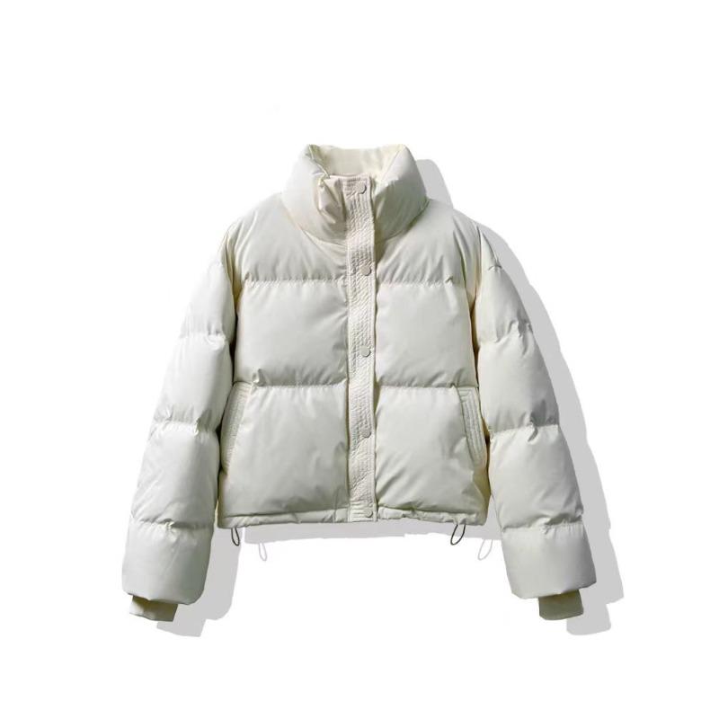 No-wash New Style Down Cotton Jacket for Women, Short Style, New Loose and Thickened Bread Coat, Small Person Cotton-padded Jacket