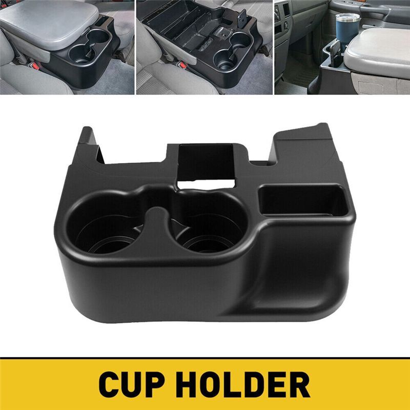 A03E-1 Piece Car Cup Holder Cup Holder Adapter Drink Cup Holder ABS Automotive Supplies For RAM 1500 2500 3500 2003-2012 SS281AZ