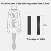 2026 Hot VOLKSWAGEN Leather Key Rings High-Grade Metal Keyrings Car Keychain For Volkswagen VW New Rline Golf Beetle Tiguan Vent FE2