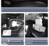 Car Hanging Trash Can and Storage Bag with Tissue Box Holder