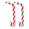 Christmas Stocking Hooks Mantel Xmas Stocking Hangers Candy Cane Design Non-Slip Stocking Holders for Mantel Christmas Party Decoration