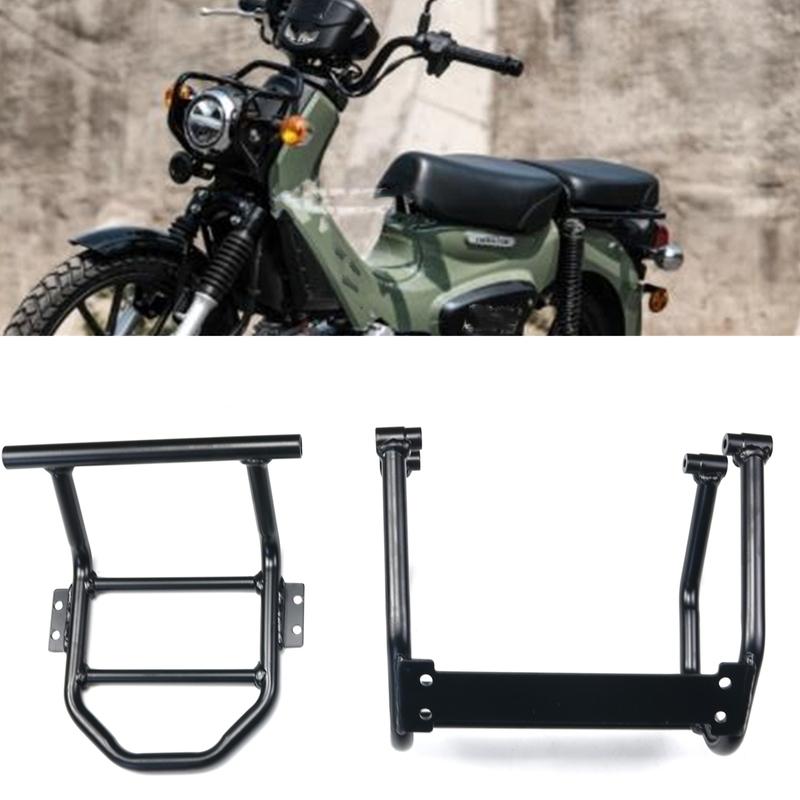 For Honda Trail 125 CT125 Hunter Cub 2020-2023 Motorcycle Headlamp Headlight Guard Frame Front Storage Rack