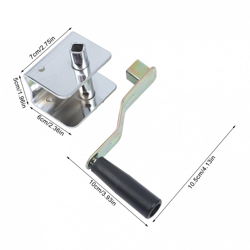 Hand Crank Tensioner Weather-resistant Performance