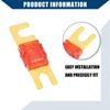 Hihaha Mini ANL Fuse 50A / Car Audio CD Fuse for Car Motorcycle Boat