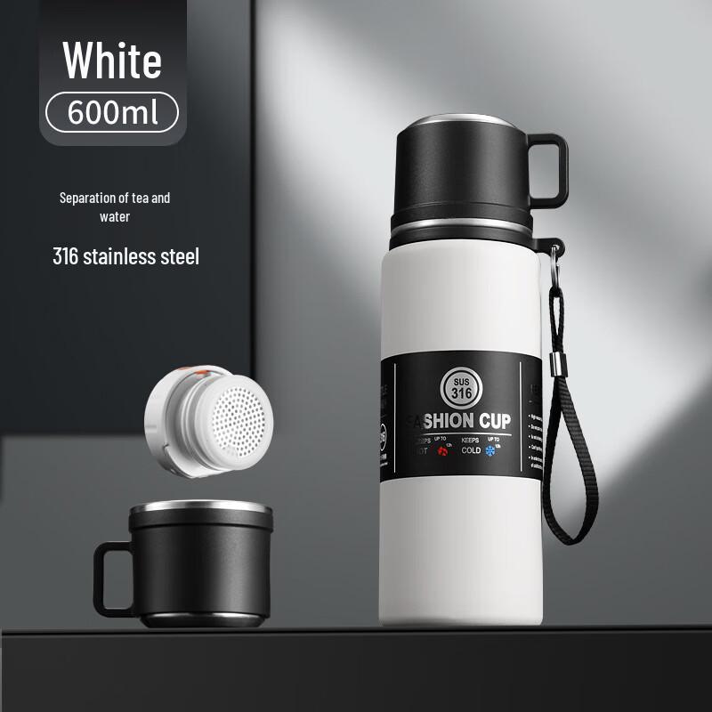 MRSIKEY Portable Tea Infuser Insulated Travel Flask