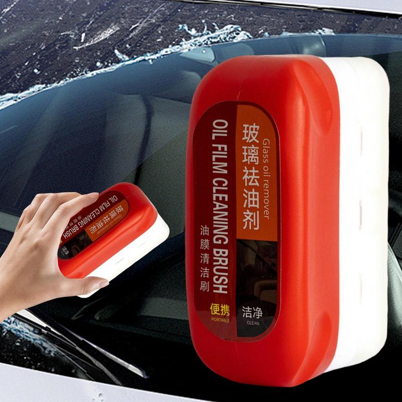 Glass Oil Film Remover Vehicle Windshield Oil Film Cleaner 100ml Automotive Oil Film Cleaner Glass Cleaner Automotive Glass Oil