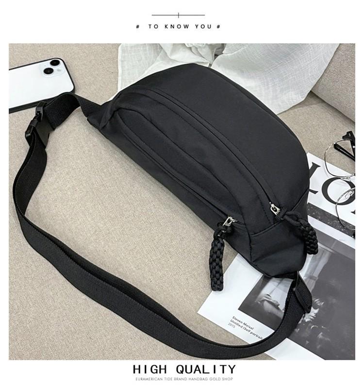 2025 Trendy Crossbody Cycling Chest Bag for Women & Men - Stylish Single Shoulder Bag & Compact Waist Bag