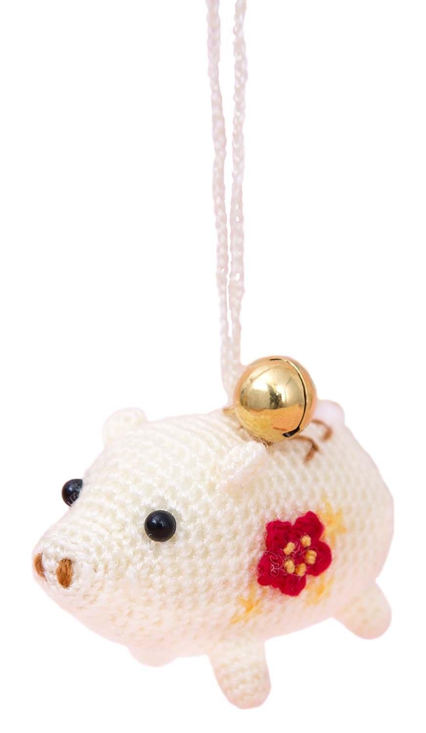 

Hamanaka Knitting Kit, Happiness Bell, Boar, H301-530