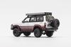 Gaincorp Products Toyota Land Cruiser LC80 Retrofit Version LHD Red Finished Model 1/64 - - Silver/Maroon