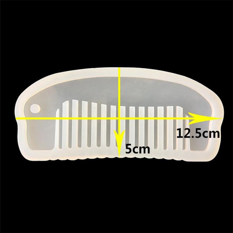 Comb Series Silicone Mold Epoxy Resin Jewelry Making Cosmetic Tools DIY Hand Craft Sugarcraft Cake Baking Moulds