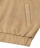 Ironyporno Whiteline 86-Iro231 Curved Stitch Blouson Suede Jacket Camel