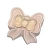 Creative ceramic bow soap box household soap box cute bathroom storage no water accumulation soap dish bathroom accessories