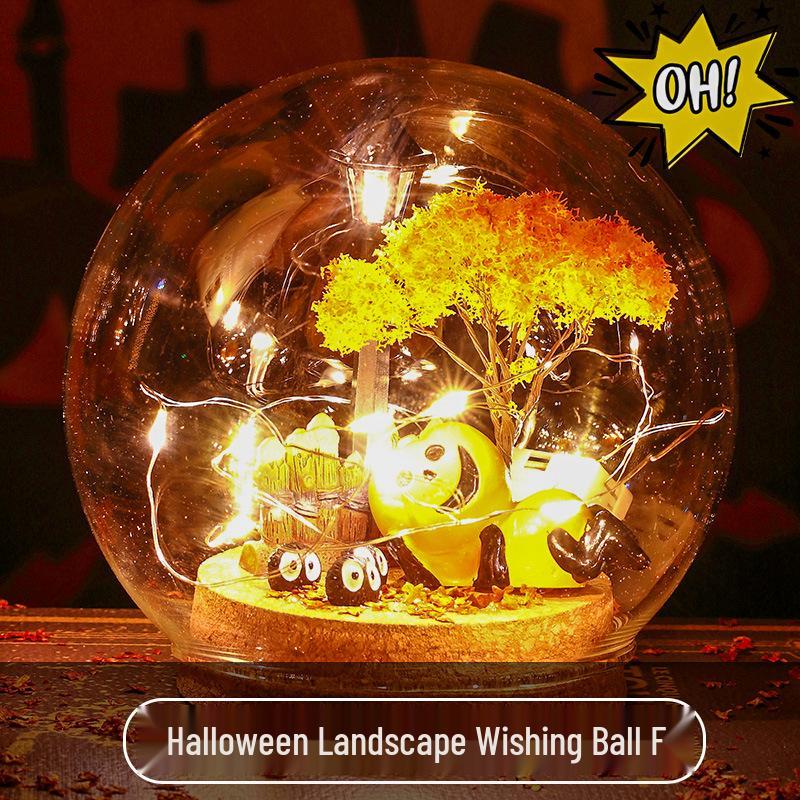 Pumpkin Lantern Halloween Decoration for Kids - Desktop Ornament & Toy