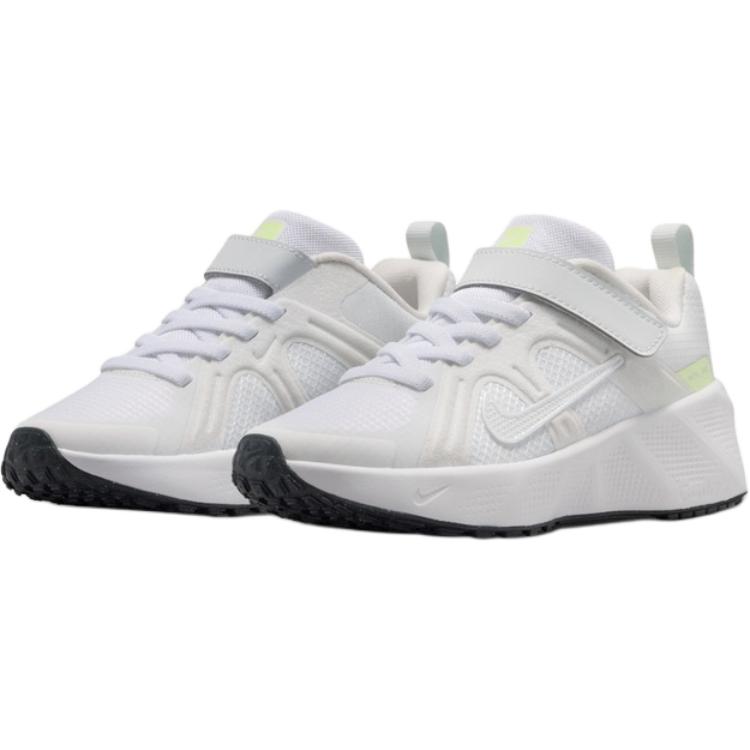 Nike METRO TEK Low top Kids' Running Shoes White Green Children Aged 3 7 Years Old HQ2008-101