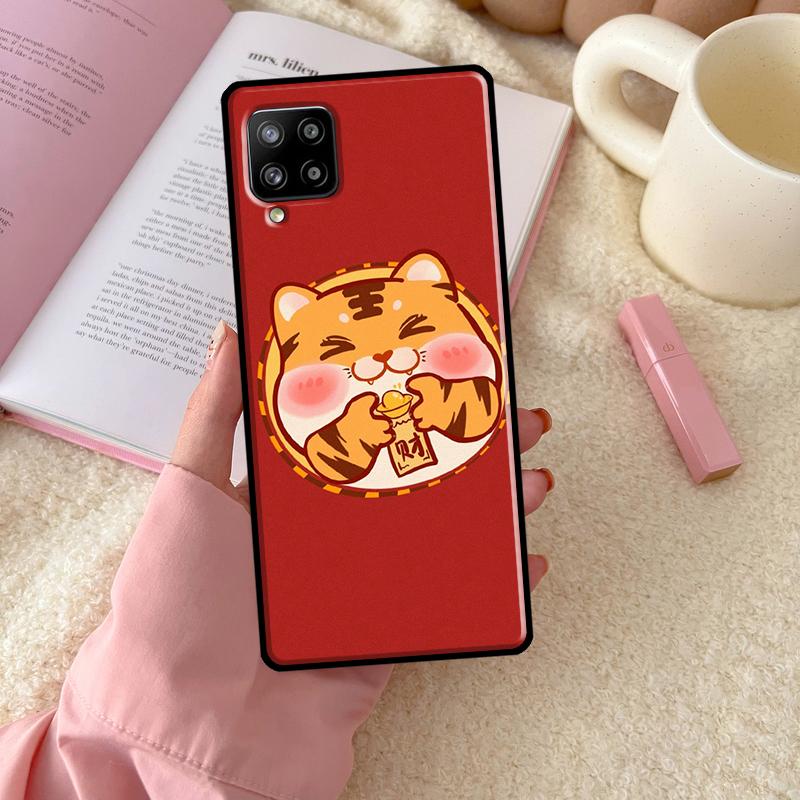 

Забавный Мультяшный Тигр Для Samsung Galaxy A06 A16 A26 A36 A56 A52 A53 A33 A13 A34 A54 A14 A15 A35 A55 A22 A32 Чехол Samsung A13 4G