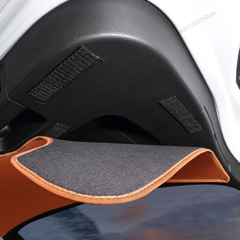 Car Rear Trunk Tailgate Anti-kick Protective Mat Leather For BYD Seal U Sealion 6 Song Plus Sealion 6 DMI EV 2026 2025 2024