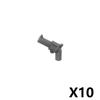 Medieval Weapons MOC Figures Building Blocks Soldiers Accessories Swords Spear Flags Shield Hammer Cowboy Guns Bricks Toys Gifts