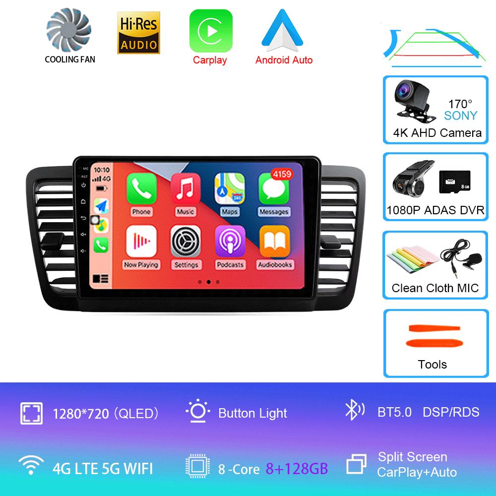 Android 14 Car Radio For Subaru Outback 3 Legacy 4 2003 - 2009 Multimedia Video Player Navigation Stereo GPS No 2din 2 Din Dvd