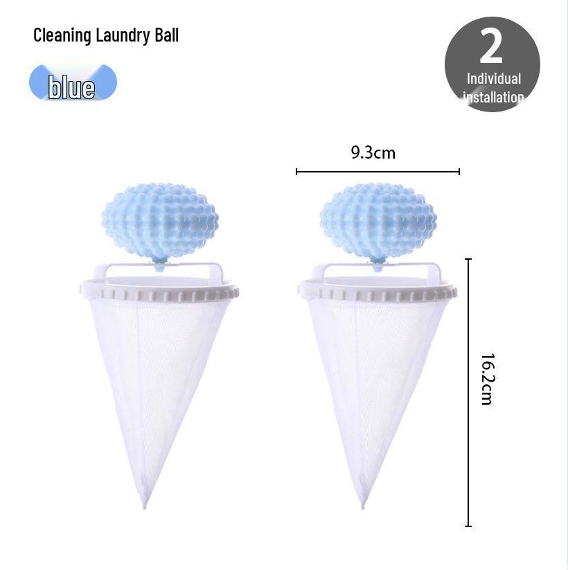 5th Gen 2-in-1 Washing Machine Lint & Debris Filter with Mesh Bag and Laundry Balls