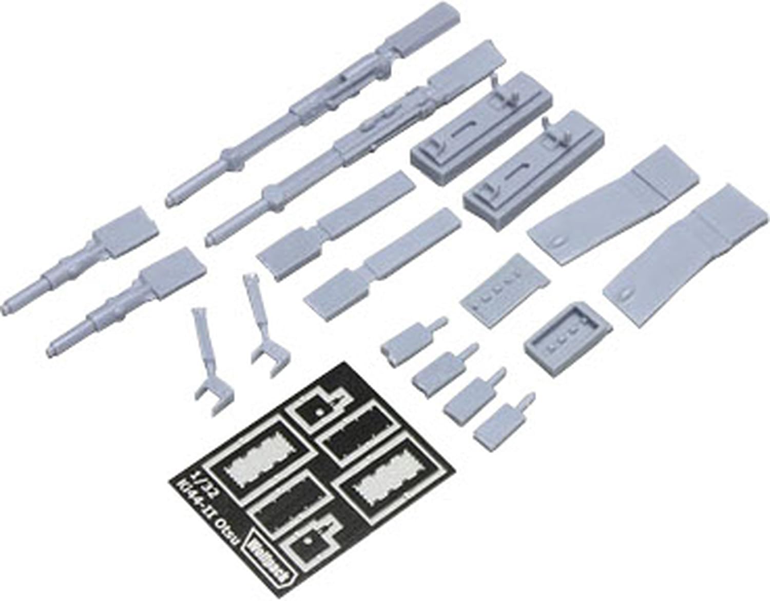 

Wolfpack Design 1/32 scale Nakajima Ki-44 Shoki Type II Otsu 40mm Automatic Rocket Launcher Cannon Set (for Hasegawa) Plastic Model Parts WOLWPD32007