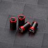 ABP3  4pcs Car Style Wheel Tire Carbon Fiber Metal Valve Cover Tire Dust Cover For Nissan Nismo X-Trail Qashqai Micra Patrol Maxima