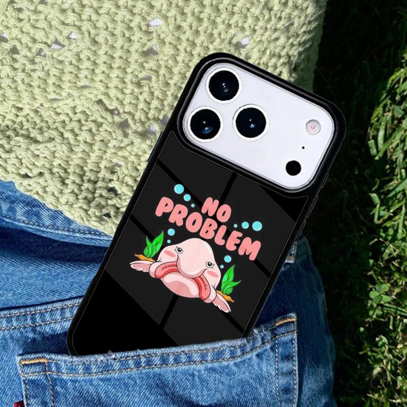 Cartoon Blobfish Phone Case Cover for IPhone 11 12 13 14 15 16e 17 Pro Max Coque for IPhone 17 Air