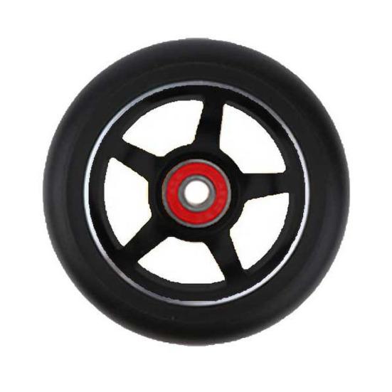 Professional Replacement Elastic 100mm Stunt Scooter Wheel with Bearing Bushings