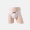 Men's Love Briefs Hollow Chain Design Thong Convex Bag Sexy Temptation Panties