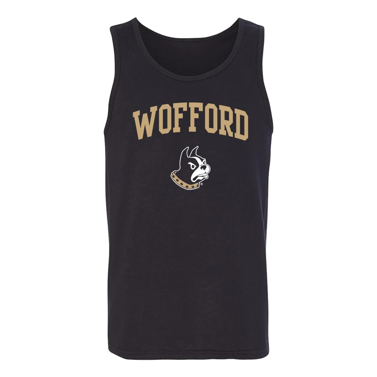 Wofford Terriers Arch Logo Tank Top - Black M