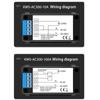 KWS-AC300 Digital Voltmeter AC 50-300V Voltage 45-65Hz Power Energy Meter LED AC Wattmeter 0-100A Detector