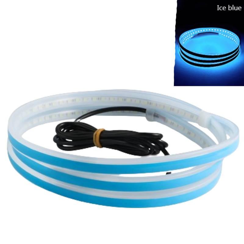 Running Car Daytime Light Bar Flexible Led Hood Light Waterproof Decoration Car
