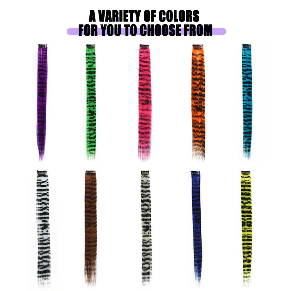 WTB Синтетический парик Одна карта Бесшовное наращивание волос Леопардовый цвет Часть — фото 5