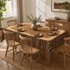Wood Grain Printed Rectangular Tablecloth Washable Universal Table Cover Beauty Massage