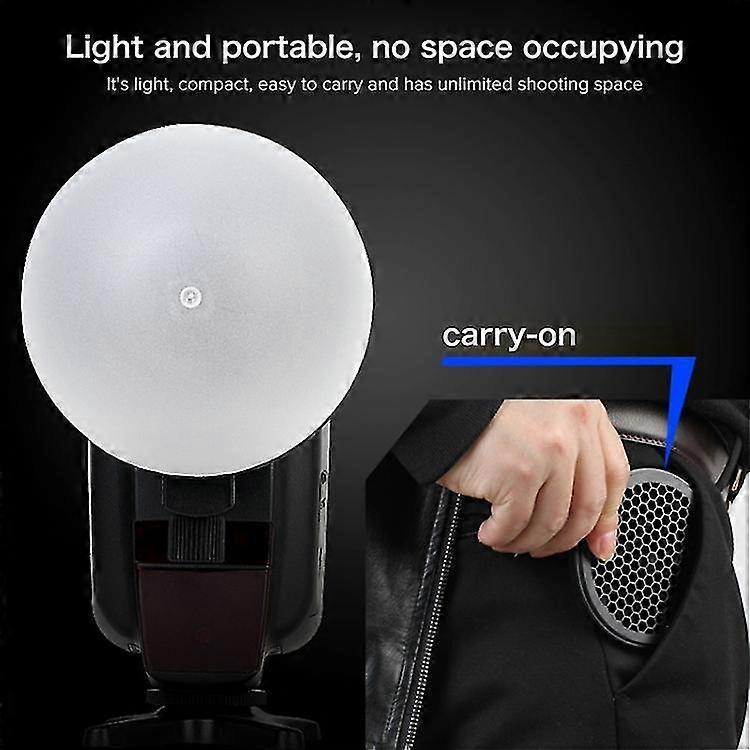 Triopo Tr-08 Flash Honeycomb Magnet Fixed Soft Box Kit With 4 X Magnetic Color Filters