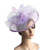 Fascinators Hat Tea Party Headwear Ribbons Feathers Decoartion 1920s Club Stylish Elegant Headbands With Headband And Clip Headpiece For Girls Women