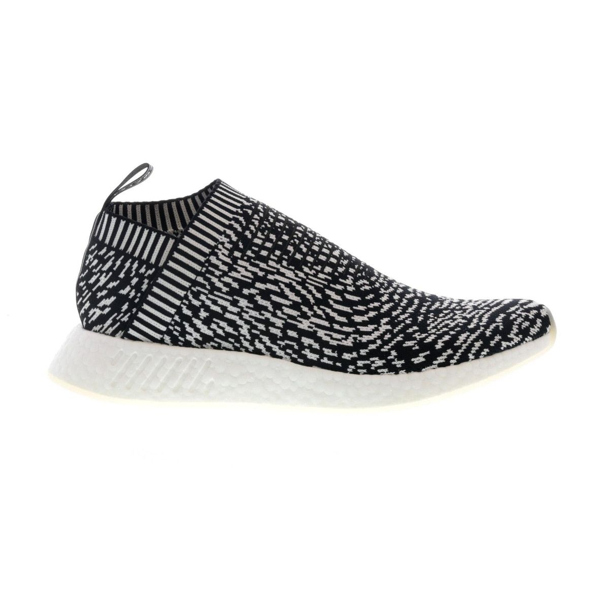 

Кроссовки унисекс adidas NMD_CS2 Primeknit Zebra Black Core-Black Footwear-White BY3012