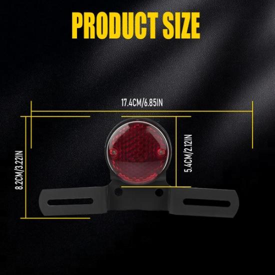 Motorcycle Tail LED Integrated Light Running Brake For Lamp Honda Bobber Suzuki
