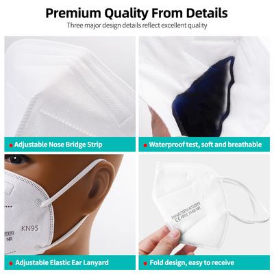 Health Protective KN95 Face Mask 5 Layer Filter Dust Port  Mascarillas FFP2 Nonwoven Health Protective N95 Mask Reusable Face