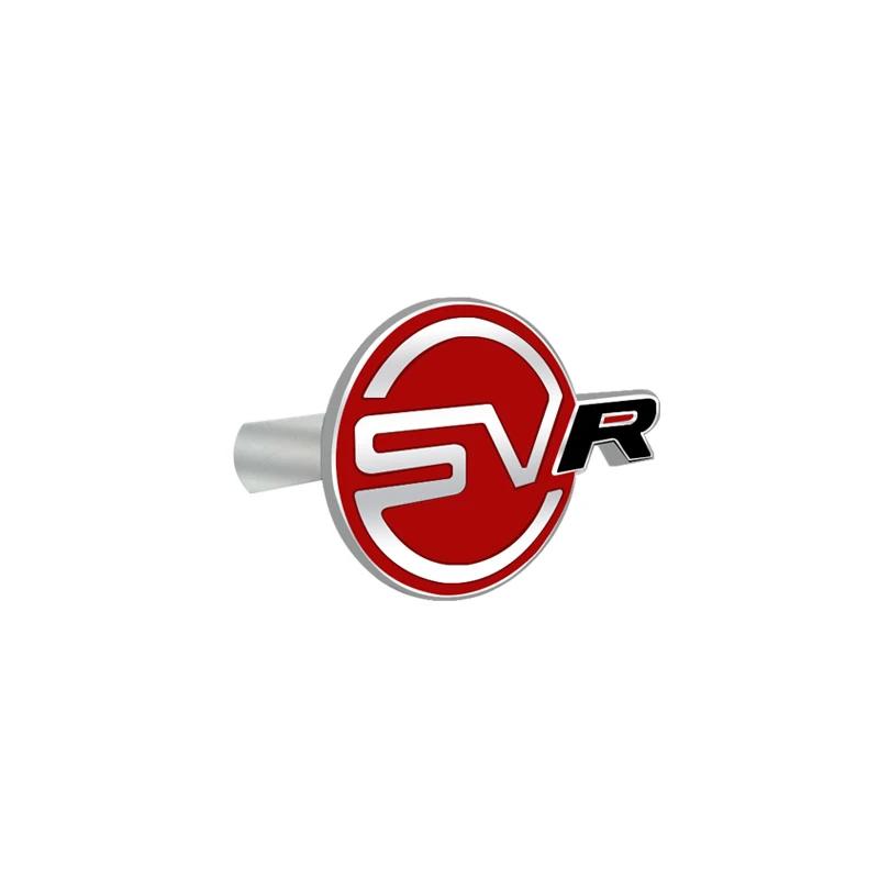 Car Front Grill Badge Rear Trunk Sticker Auto Styling For Land Rover SV SVR Logo Velar Range Rover Evoque Freelander SA3