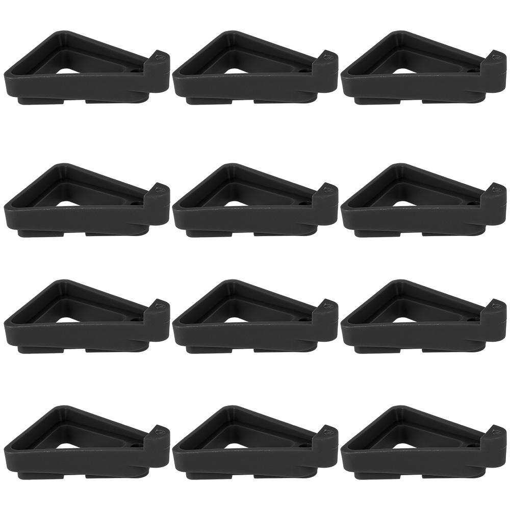 12/24Pcs Plant Flower Pot Feet Stand Invisible Triangle Risers Toes Lifters Indoor Outdoor Garden Supplies Plant Pot Base Tray