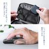 Sanwa Direct Kompakte Bluetooth-Maus Leise 5-Tasten-Modell 400 Mabt206bl