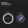 2025 E46 x5 1pcs Car Bling One-Click Start Stop Engine Ignition Sticker For BMW M Performance E36 E60 E90 X2 X1 X3 X5 E46 E39 E7