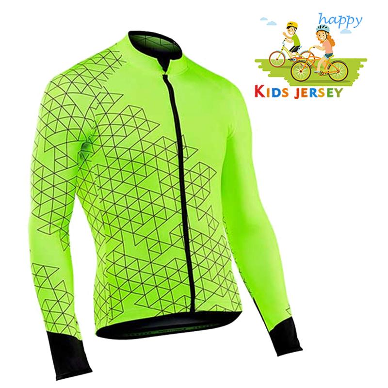 Maillot de Ciclismo de Manga Larga para Niños 2026 Otoño Conjunto de Maillot de Ciclismo para Niños Niño Niña Bicicleta MTB Ropa de Ciclismo Transpirable