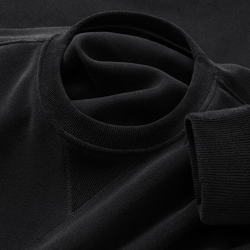 

Fapai Men s Velvet Lined Crew Neck Sweatshirt L