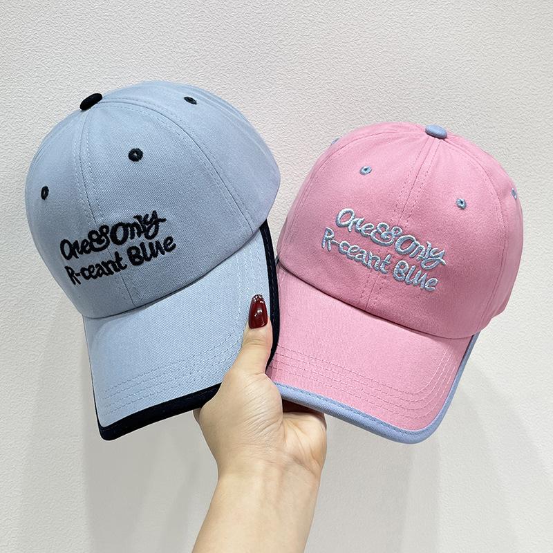 Letter Embroidered Baseball Cap for Women Spring Summer Outdoor Sunscreen Unisex Snapback Hat Sports Casual Men Hip Hop Hat