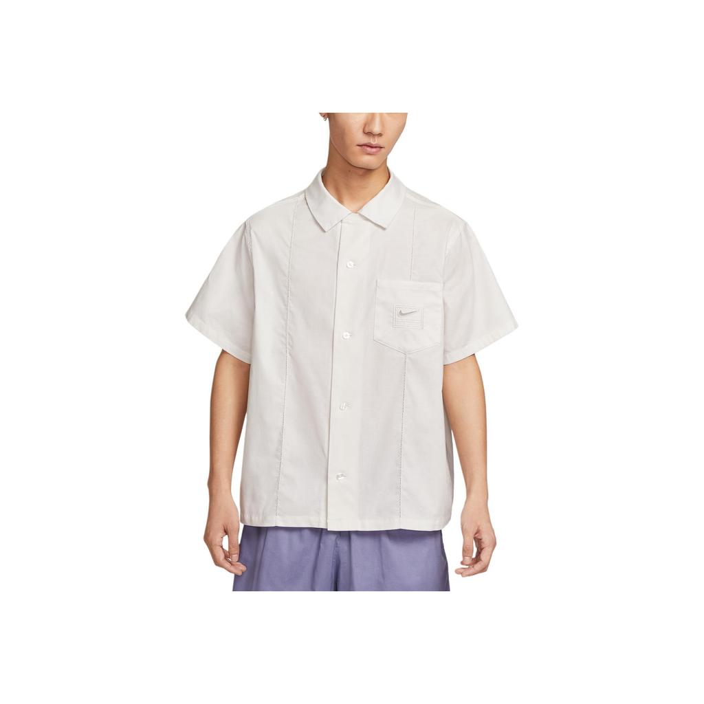 New Nike Sportswear Shirts Unisex Phantom Gray White IH8663-030