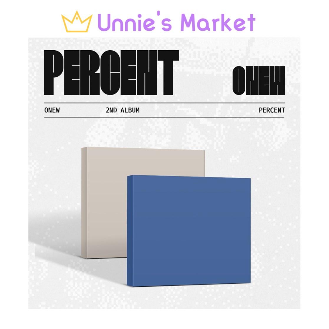 

[Предзаказ] ONEW (SHINee) - ПРОЦЕНТ Digipack Ver. 2-й альбом Random ver.