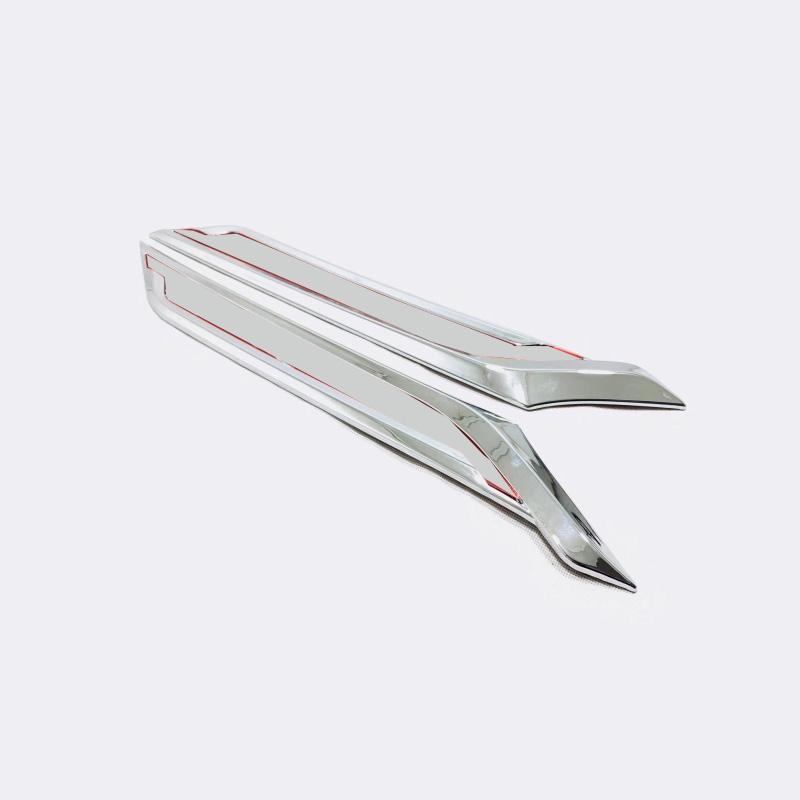 For Toyota RAV4 RAV 4 XA50 - Hybrid ABS Car Headlight Leaf Board Decoration On Shark Gills Trim External Accessories