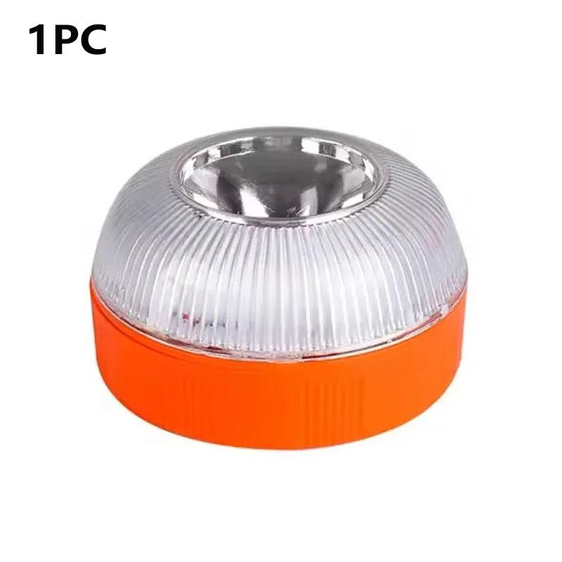 1/2/3PC Car Strobe Warning Emergency Light Flashing Magnetic Induction LED Warning Portable Road Accident Safety Accessory